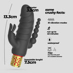 CRUSHIOUS | Romanov – 2-in-1 Classic Bullet Vibrator with Removable Silicone Sleeve 13.3 cm