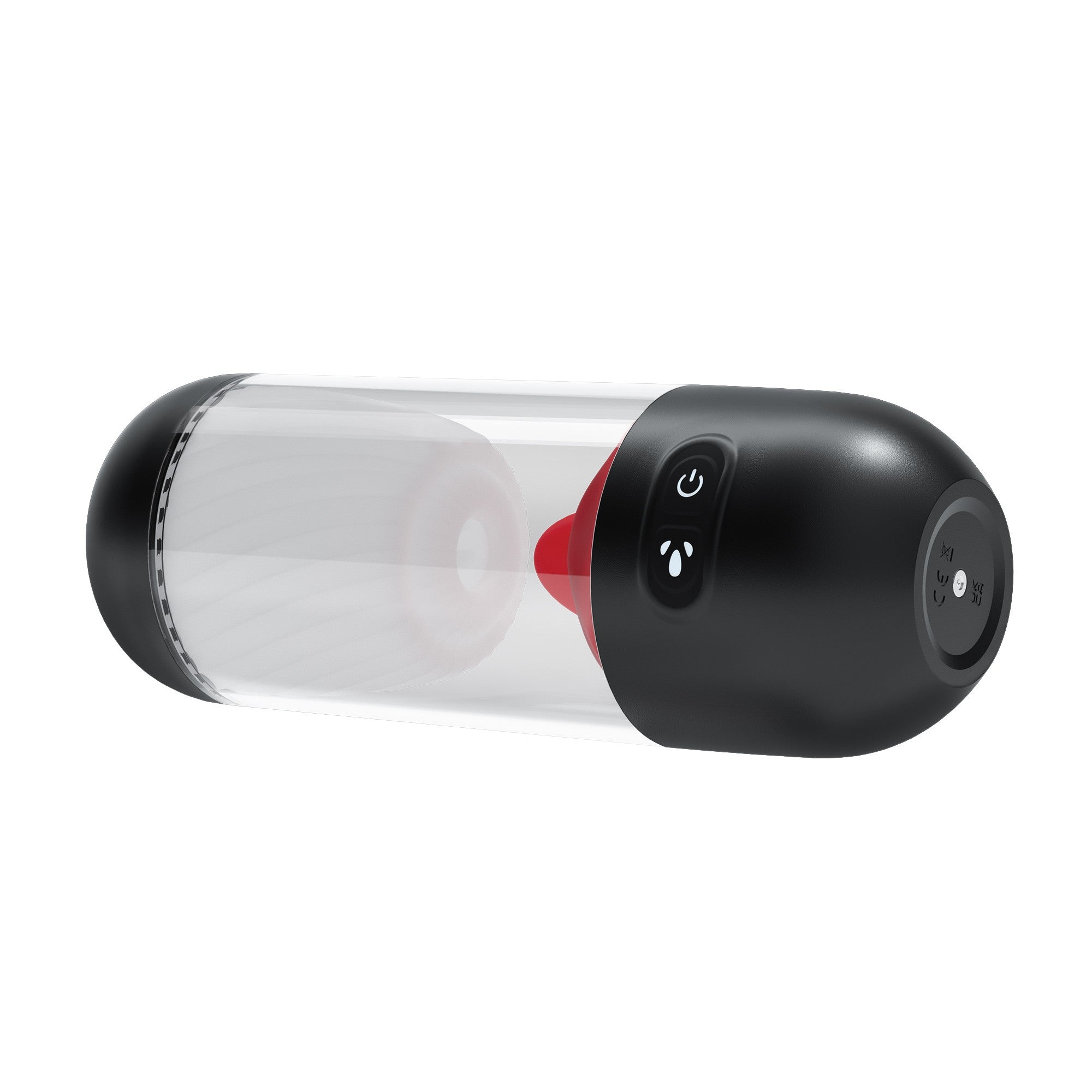 CRUSHIOUS | Slurpy – 2-in-1 Detachable Masturbator with Tongue Stimulator 22 cm