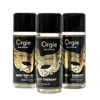 ORGIE | Aistillisten hierontaöljyjen setti Sexy Therapy – Silk-vaikutus – Minikoko 3 x 30 ml