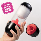 CRUSHIOUS | Slurpy – 2-in-1 Detachable Masturbator with Tongue Stimulator 22 cm