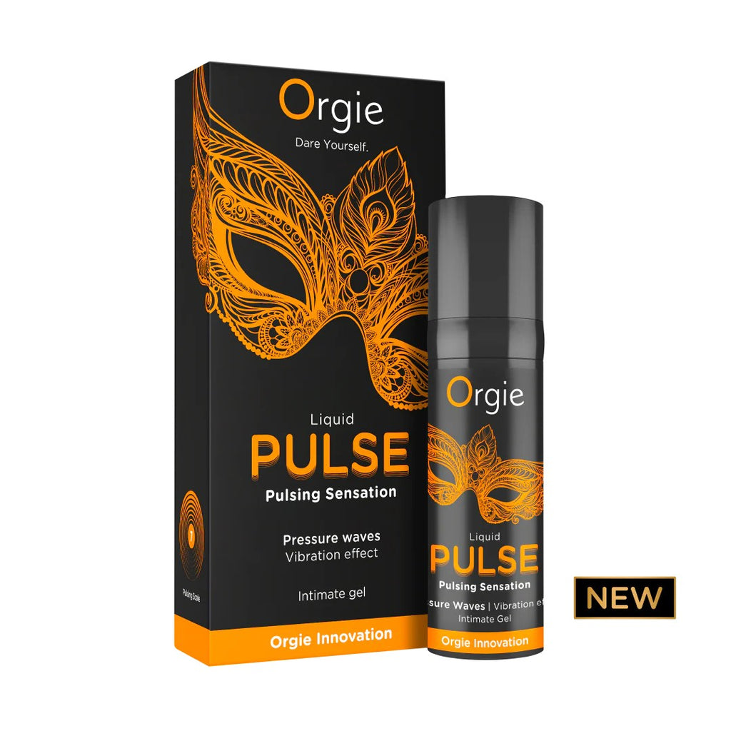 ORGIE | Nautinnon Pulssi – Liquid Pulse Unisex Stimuloiva Geeli (Jäinen Karamelli, 15 ml)
