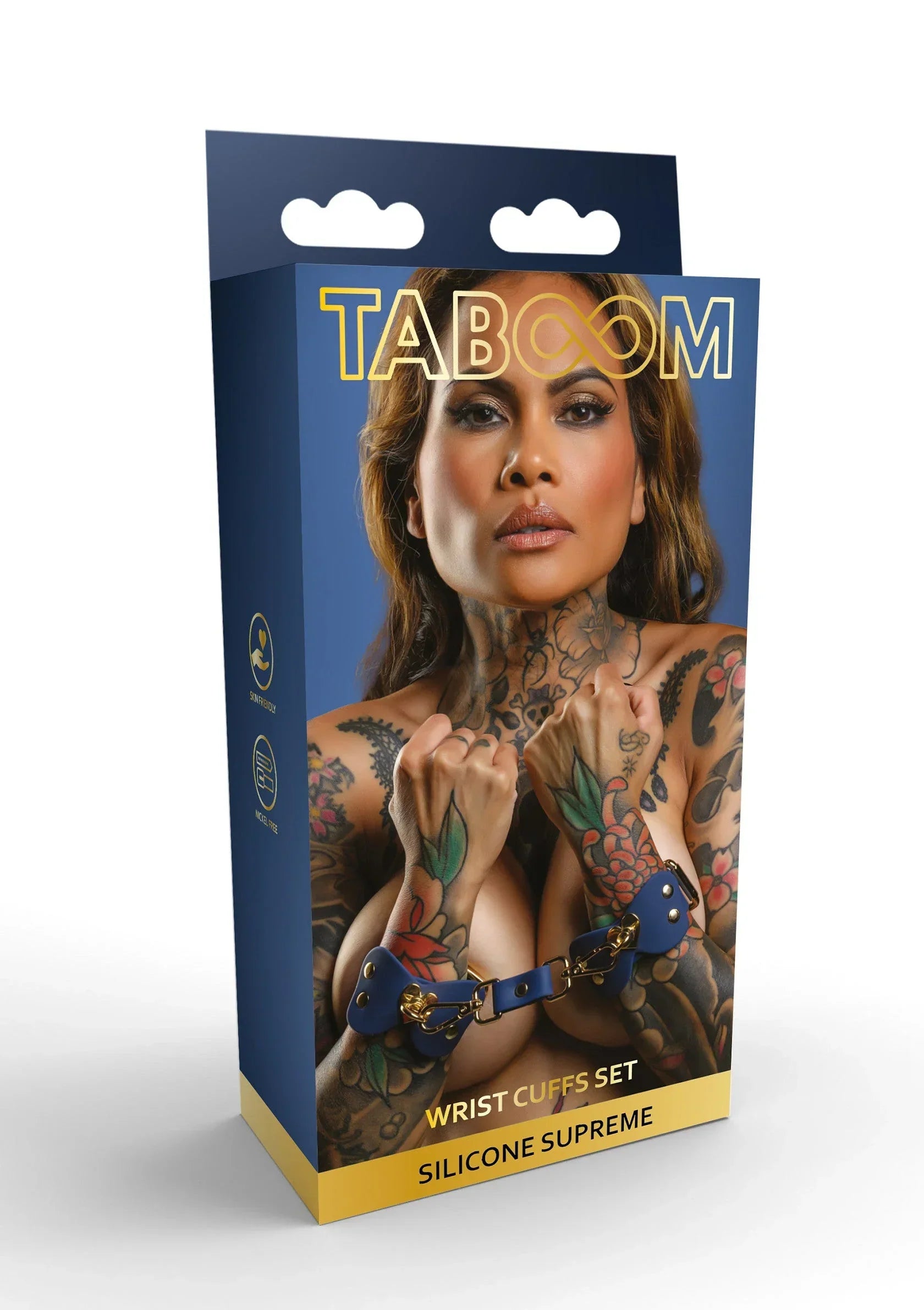 TABOOM | Silicone Supreme – Silicone Wrist Cuff Set with Butterfly Detail