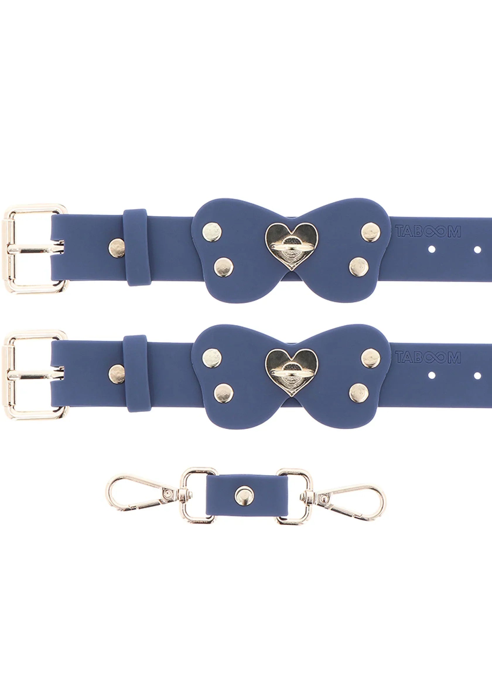 TABOOM | Silicone Supreme – Silicone Wrist Cuff Set with Butterfly Detail
