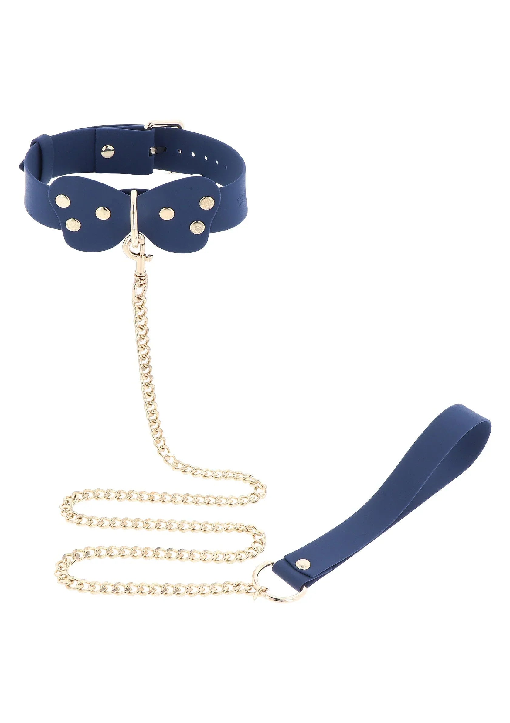 TABOOM | Silicone Supreme – Silicone Collar and Leash with Butterfly Bow