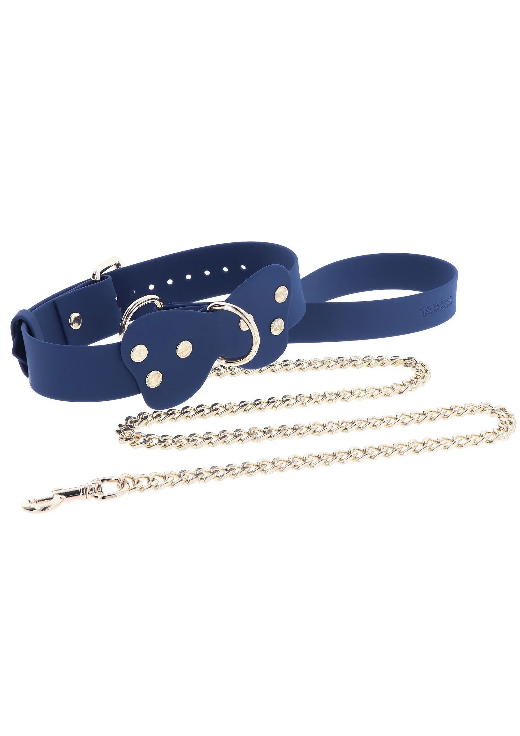 TABOOM | Silicone Supreme – Silicone Collar and Leash with Butterfly Bow