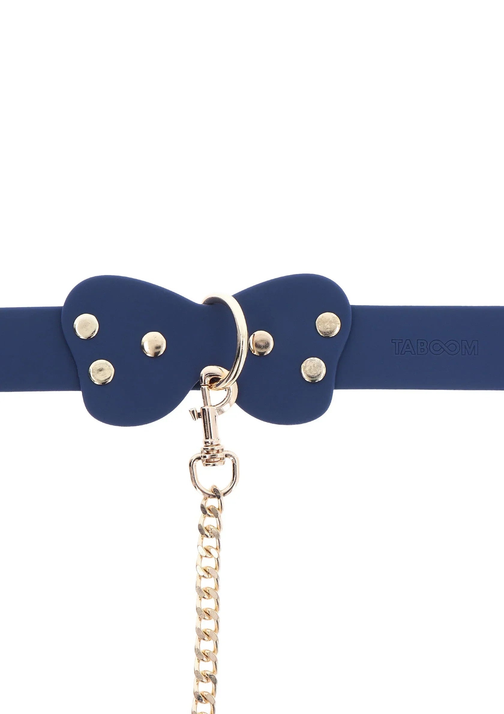 TABOOM | Silicone Supreme – Silicone Collar and Leash with Butterfly Bow