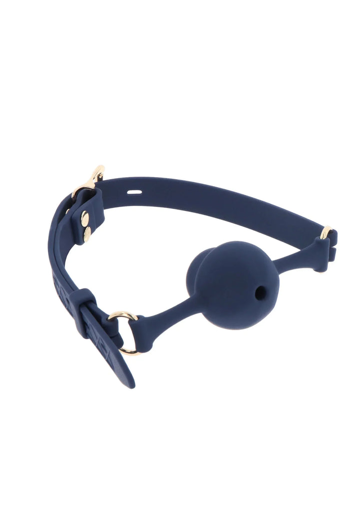 TABOOM | Silicone Supreme – Breathable Silicone Ball Gag with Adjustable Strap