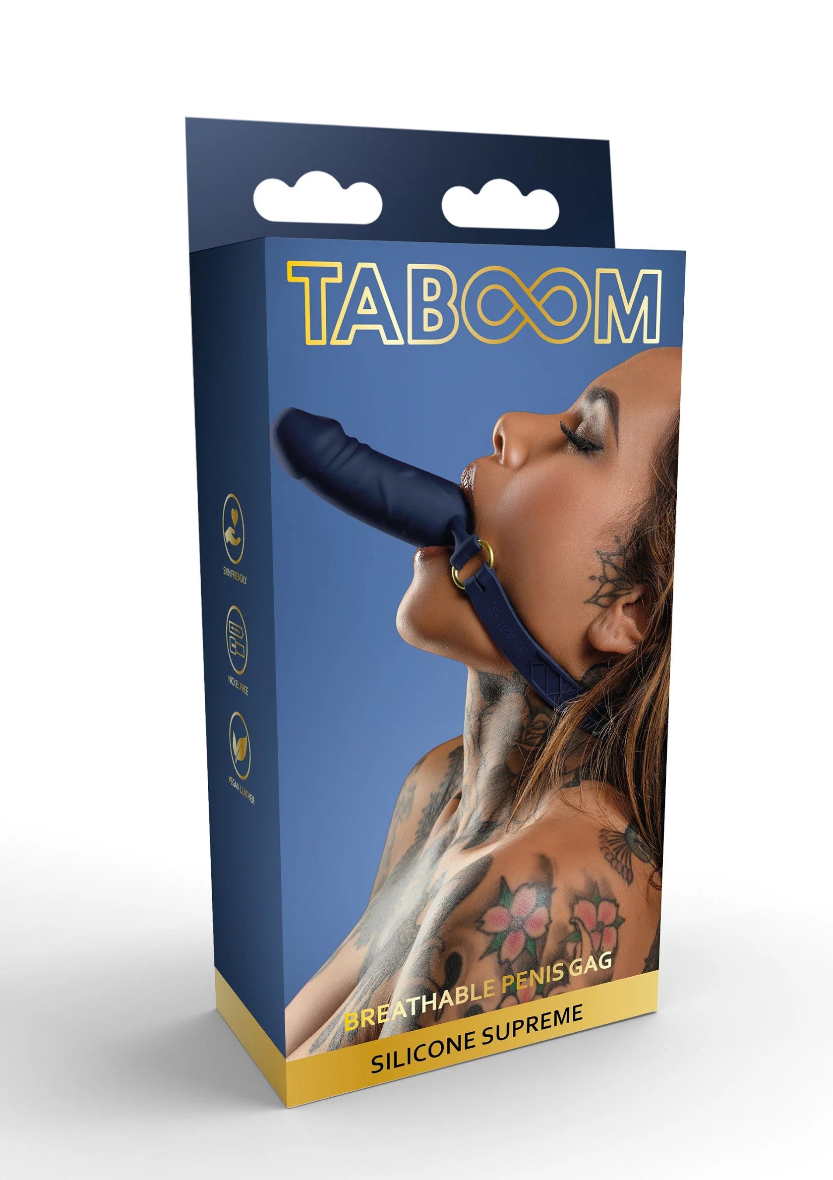 Taboom | Silicone Supreme – Hengittävä Silikoninen Penis-suu­kapula