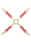 TABOOM | Malibu Hogtie – Pink Vegan Leather BDSM Restraint