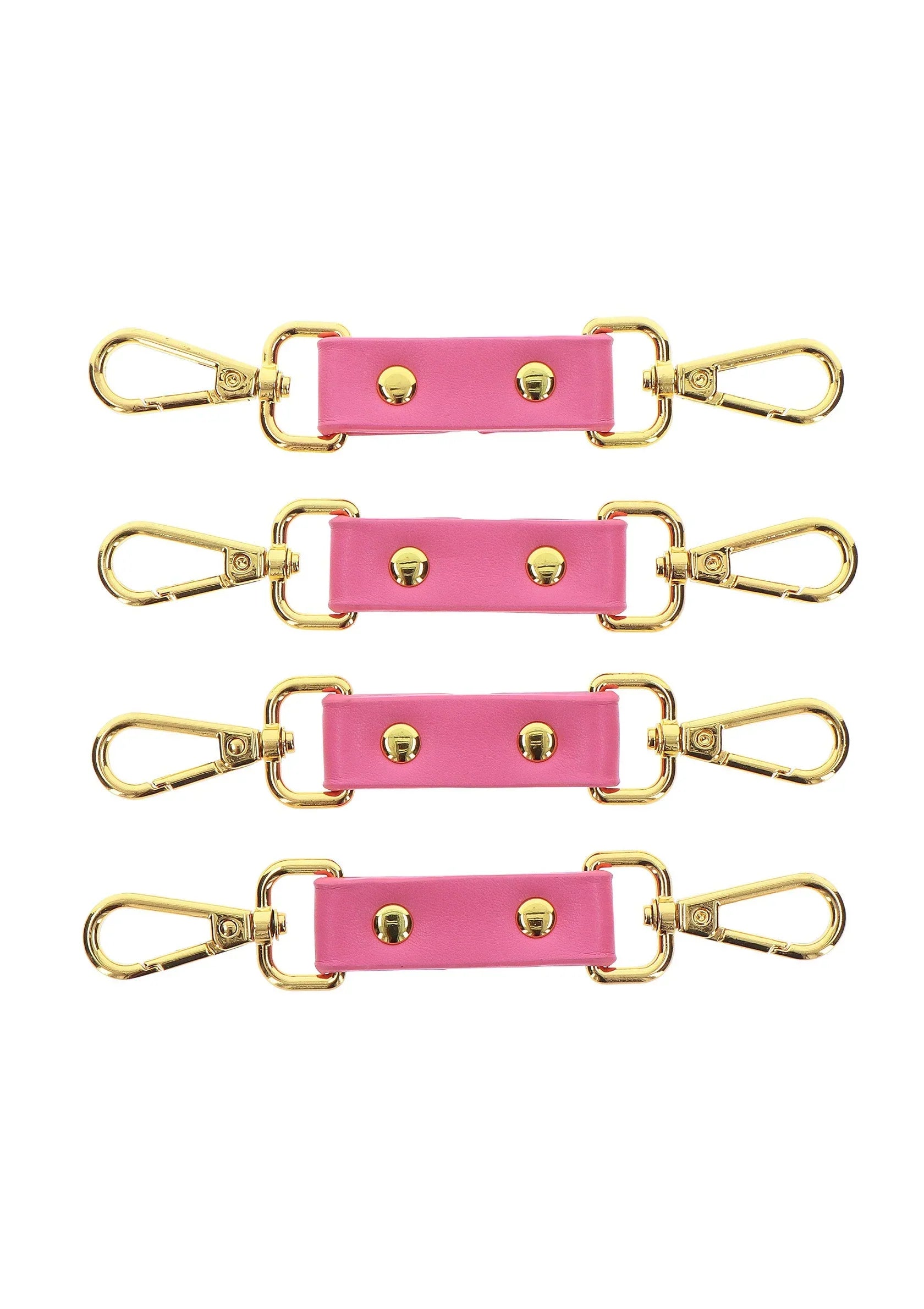 TABOOM | Malibu Hogtie – Pink Vegan Leather BDSM Restraint