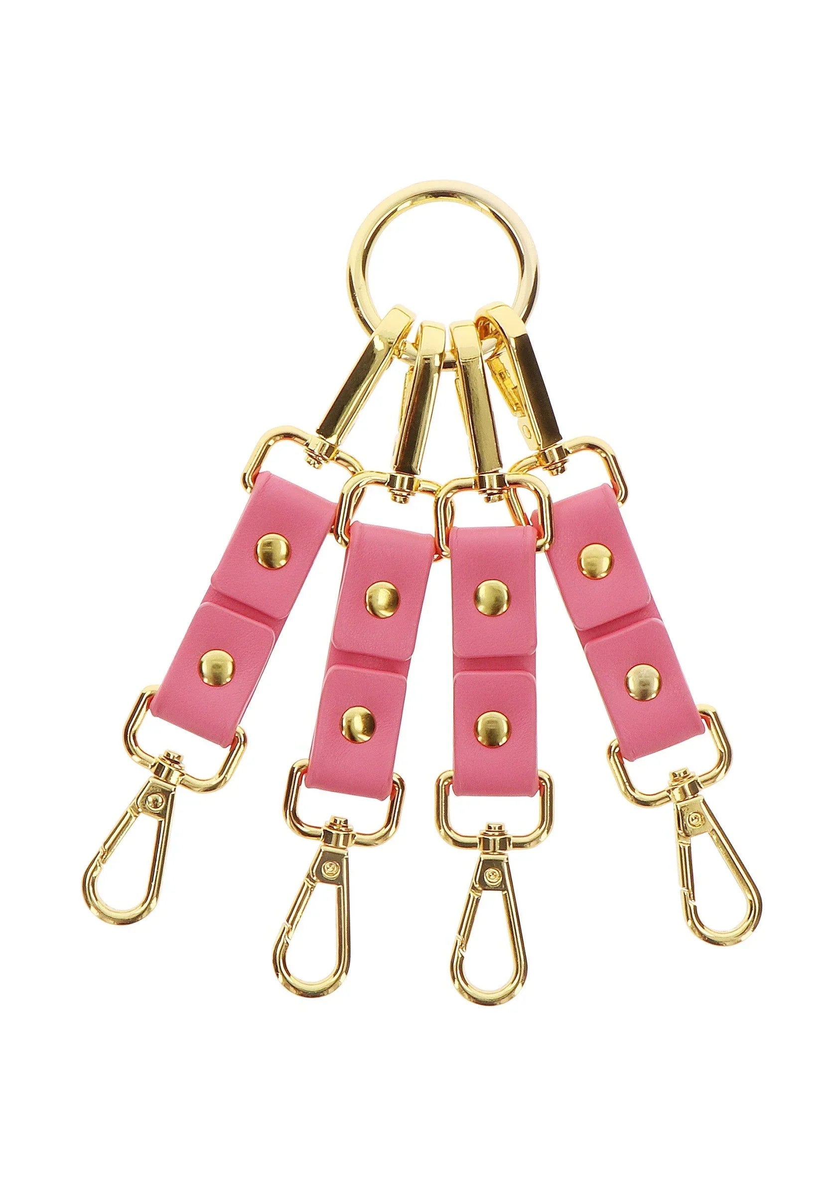 TABOOM | Malibu Hogtie – Pink Vegan Leather BDSM Restraint