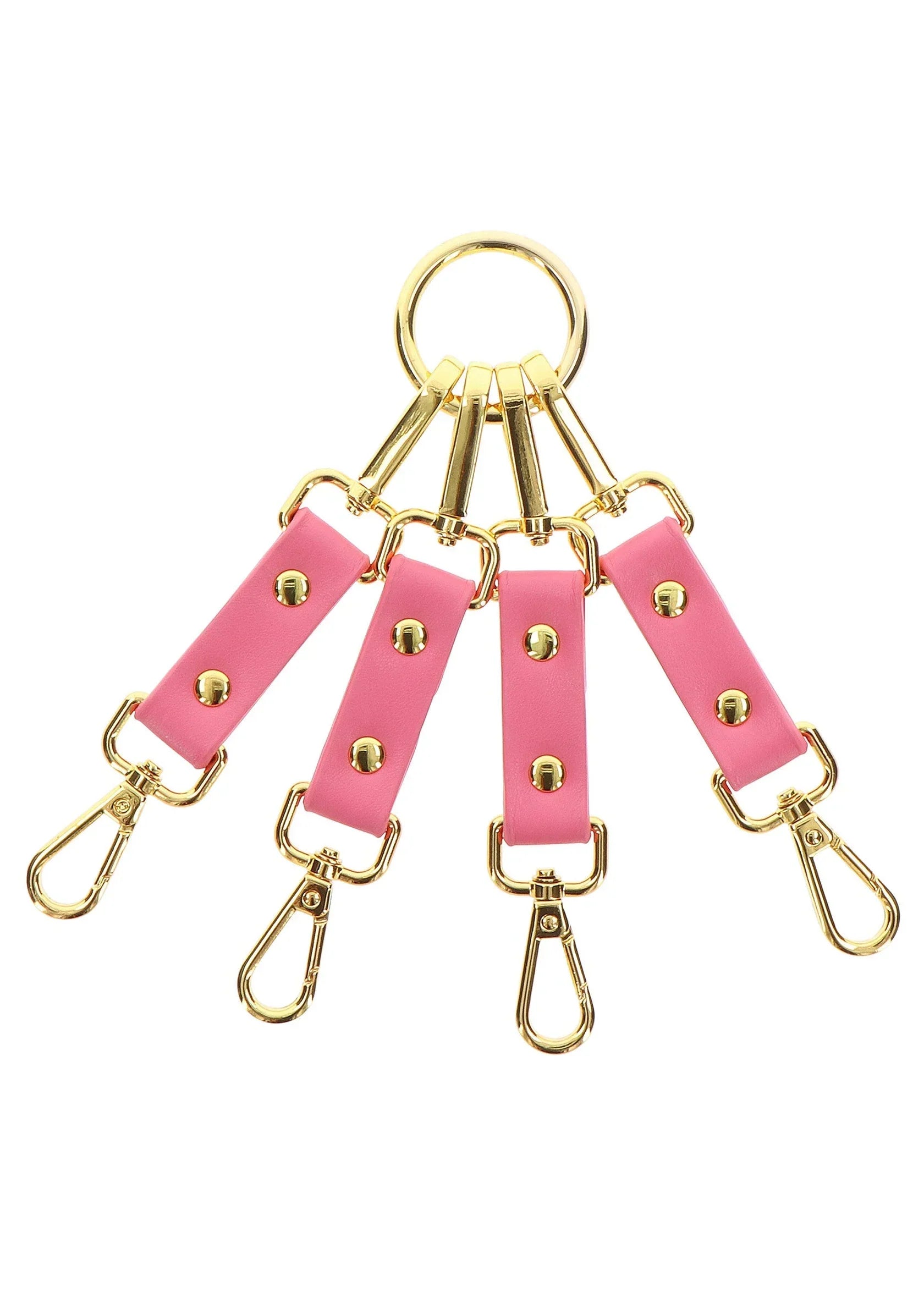 TABOOM | Malibu Hogtie – Pink Vegan Leather BDSM Restraint