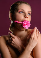TABOOM | Malibu Rose Ball Gag – Silicone Rose-Shaped BDSM Mouth Gag
