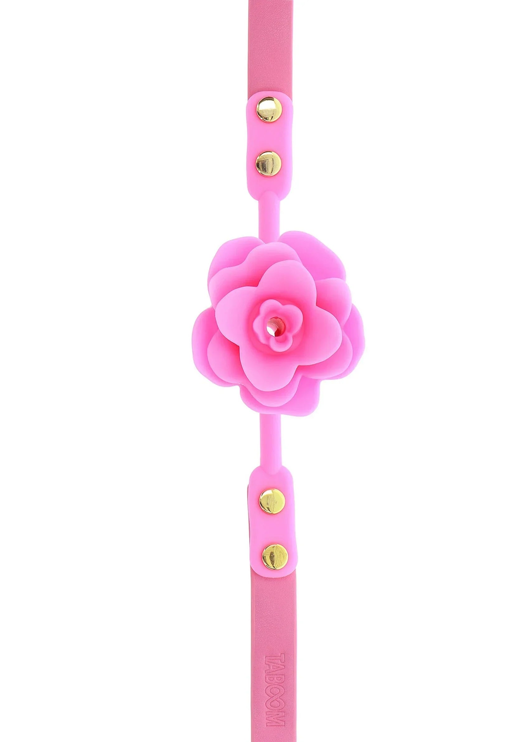 TABOOM | Malibu Rose Ball Gag – Silicone Rose-Shaped BDSM Mouth Gag