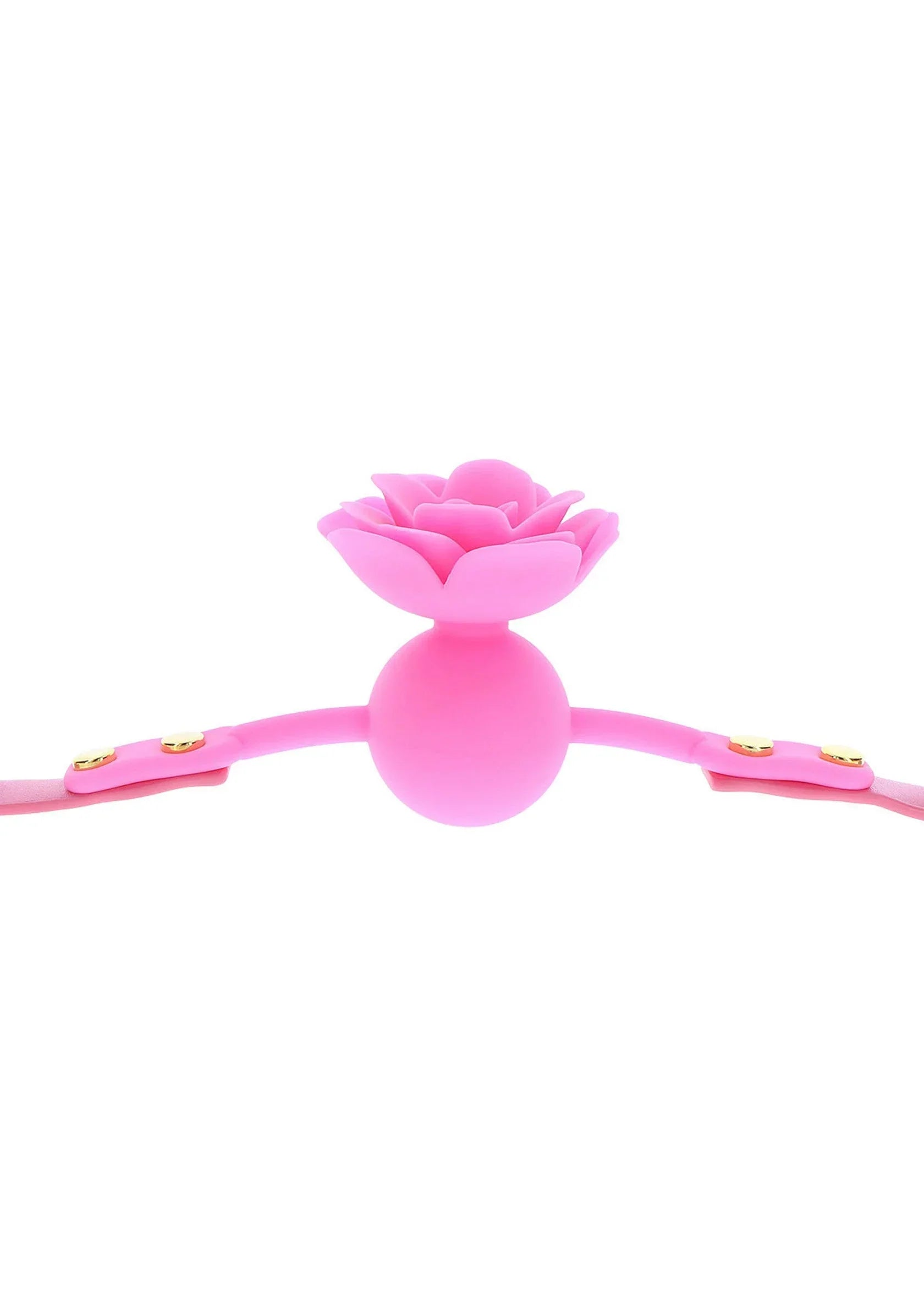 TABOOM | Malibu Rose Ball Gag – Silicone Rose-Shaped BDSM Mouth Gag