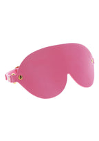 TABOOM | Malibu Blindfold – Playful Pink Vegan Leather BDSM Eye Mask