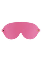 TABOOM | Malibu Blindfold – Playful Pink Vegan Leather BDSM Eye Mask