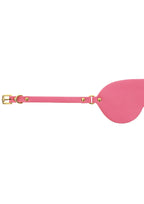TABOOM | Malibu Blindfold – Playful Pink Vegan Leather BDSM Eye Mask