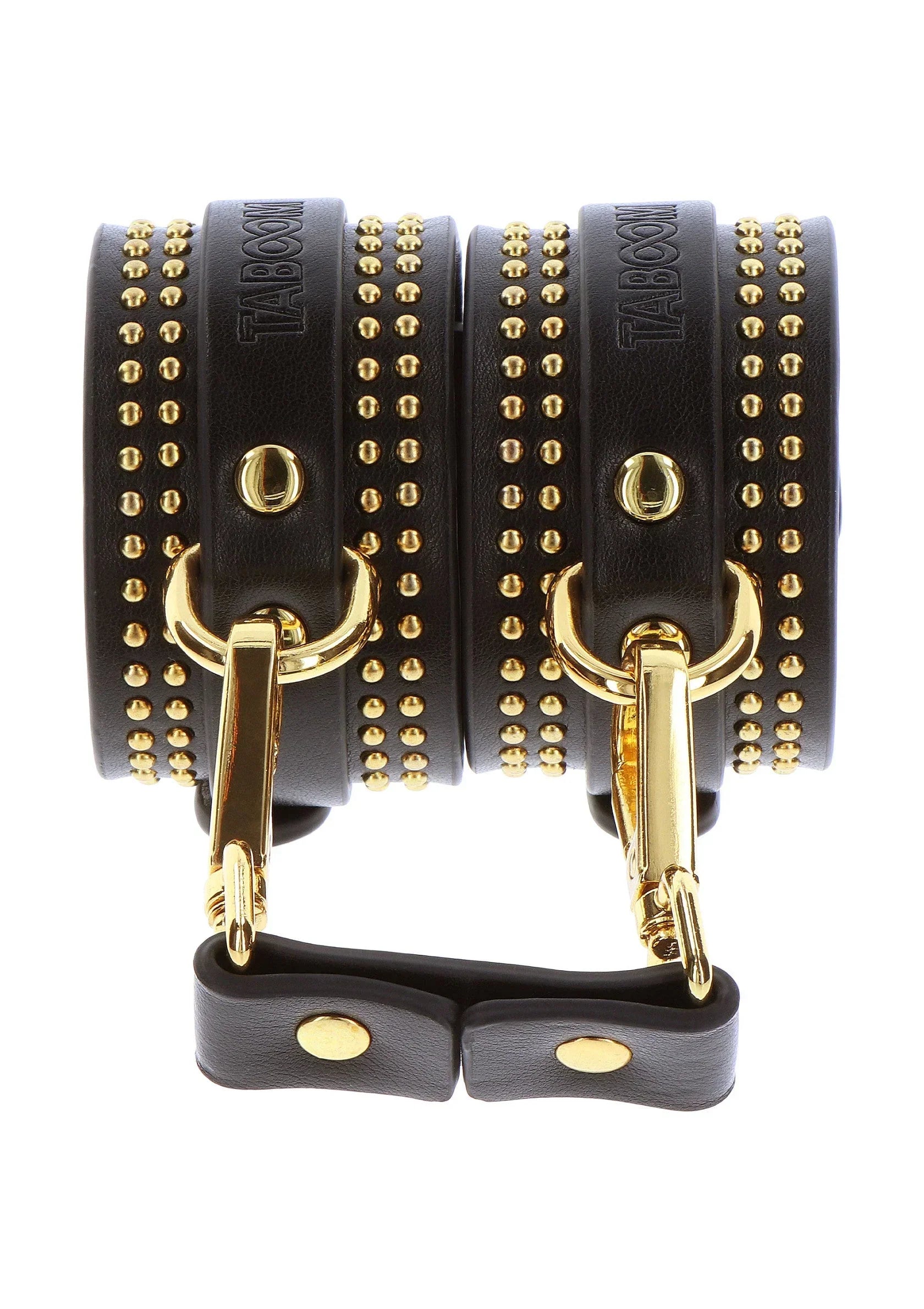 TABOOM | Vogue Studded Wrist Cuffs – Luxury BDSM Bondage Set