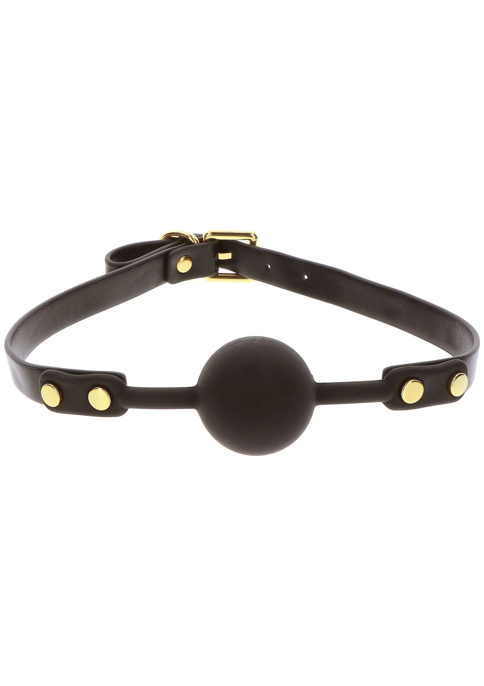 TABOOM | Vogue Ball Gag – Elegant Vegan Leather BDSM Gag