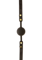 TABOOM | Vogue Ball Gag – Elegant Vegan Leather BDSM Gag