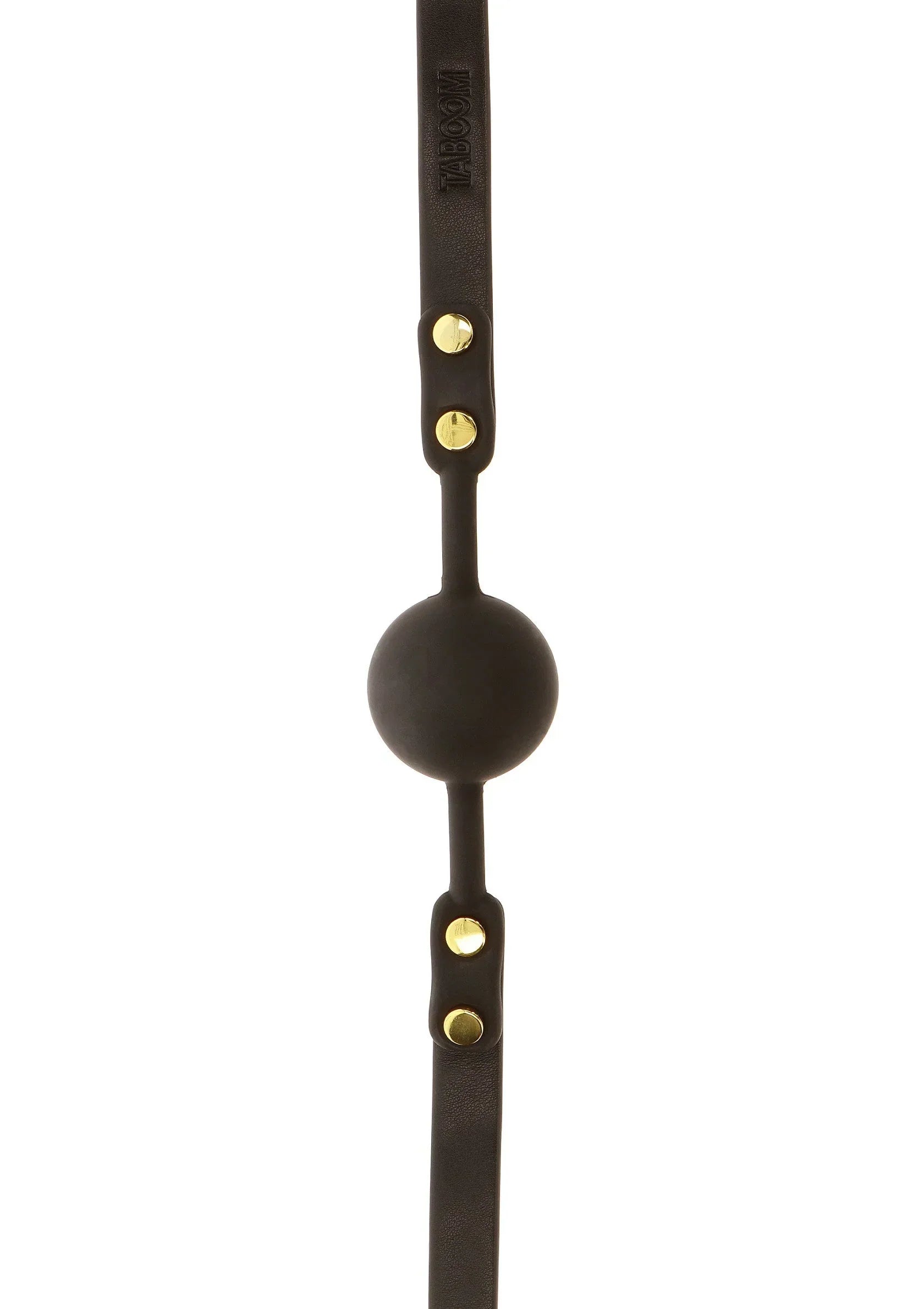 TABOOM | Vogue Ball Gag – Elegant Vegan Leather BDSM Gag