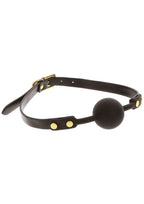 TABOOM | Vogue Ball Gag – Elegant Vegan Leather BDSM Gag