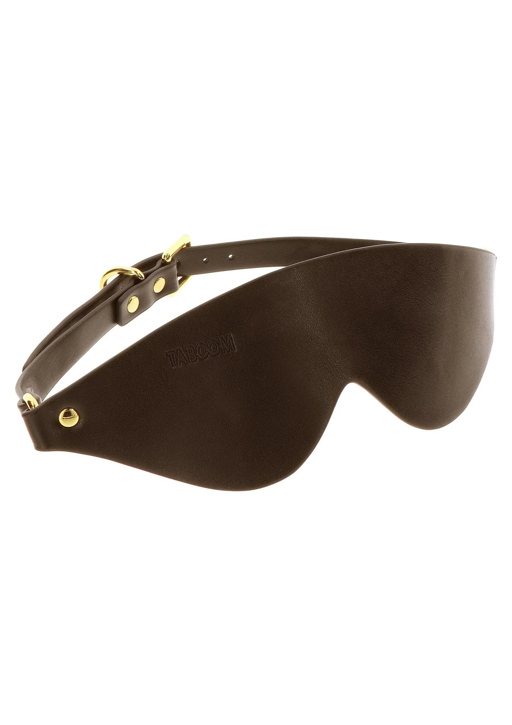 TABOOM | Vogue Blindfold – Vegan Leather Sensory Play Eye Mask