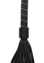 TABOOM | Vogue Studded Whip – Elegant Vegan Leather BDSM Whip