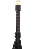 TABOOM | Vogue Studded Whip – Elegant Vegan Leather BDSM Whip