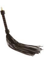TABOOM | Vogue Studded Whip – Elegant Vegan Leather BDSM Whip