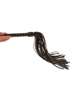 TABOOM | Vogue Studded Whip – Elegant Vegan Leather BDSM Whip