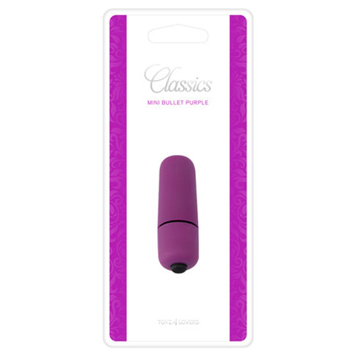 MINI BALA VIBRADORA BULLET MORADA