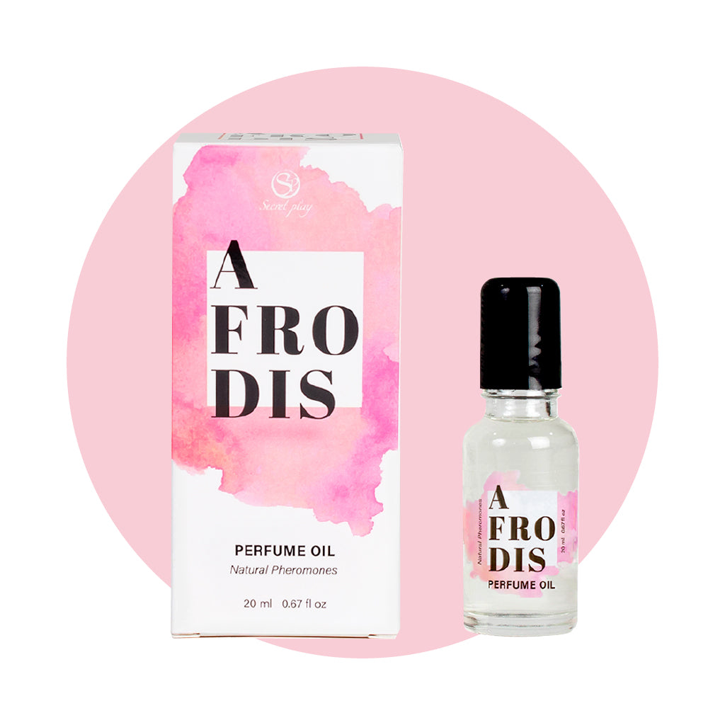 SECRET PLAY | Afrodis feromoonparfüümiõli naistele – Musta trühvli, magusa karamelli ja roosiga – Roll-On – 20 ml