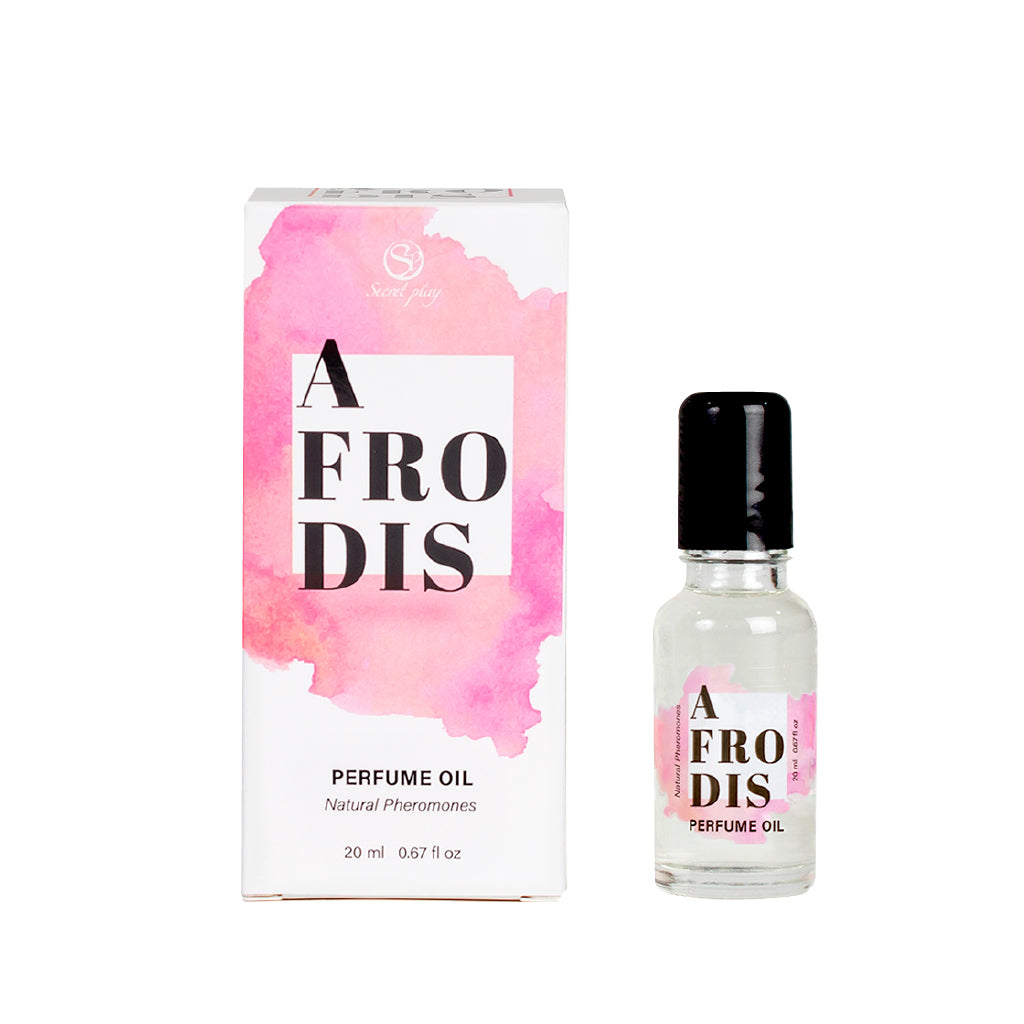 SECRET PLAY | Afrodis feromoonparfüümiõli naistele – Musta trühvli, magusa karamelli ja roosiga – Roll-On – 20 ml