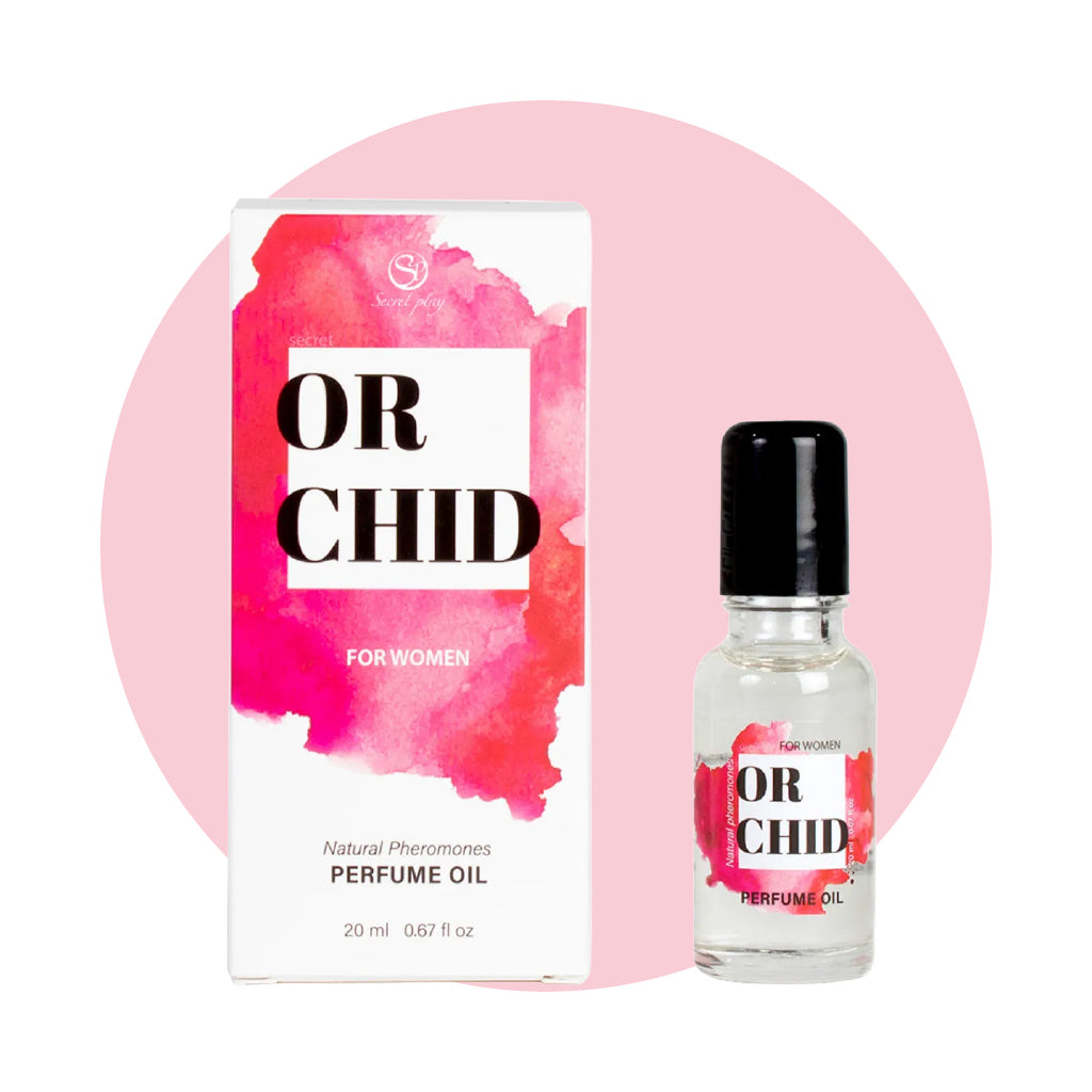 SECRET PLAY | Orchid feromoonparfüümiõli naistele – Musta trühvli, orhidee ja vaniljega – Roll-On – 20 ml