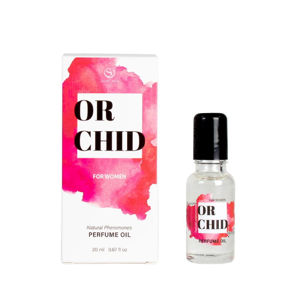 SECRET PLAY | Orchid feromoonparfüümiõli naistele – Musta trühvli, orhidee ja vaniljega – Roll-On – 20 ml