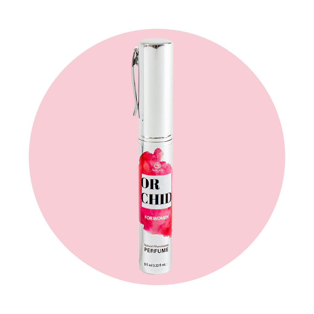 SECRET PLAY | Orchid feromoonparfüüm naistele – Musta trühvli, orhidee ja vaniljega – 9,5 ml reisisuurus / 50 ml