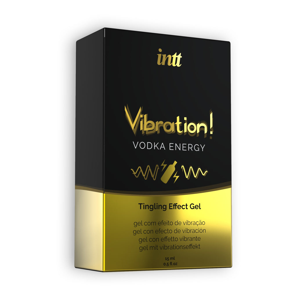 INTT | Vibration & Liquid Vibrator -geelit – 15 ml (useita makuja)