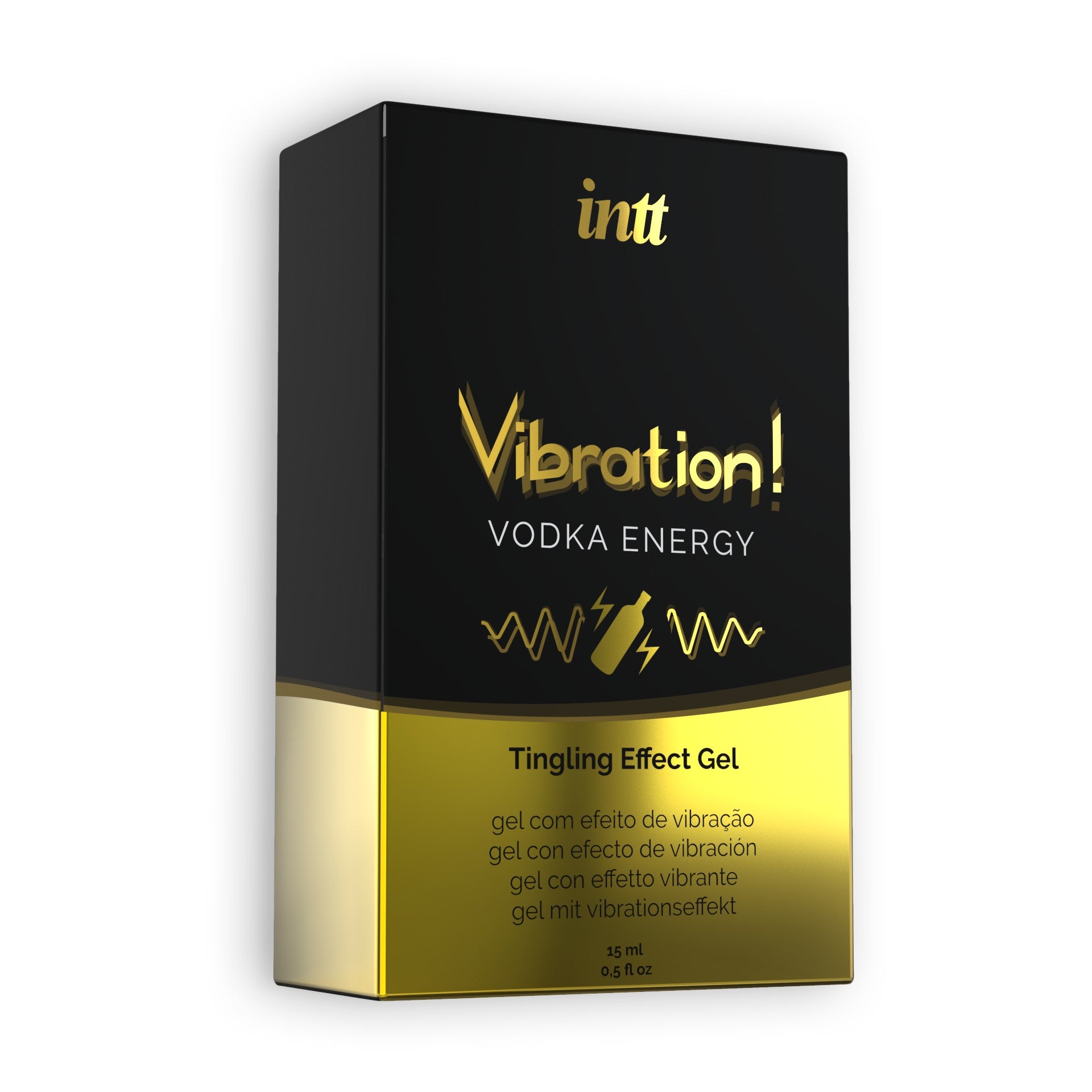 INTT | Vibration & Liquid Vibrator -geelit – 15 ml (useita makuja)