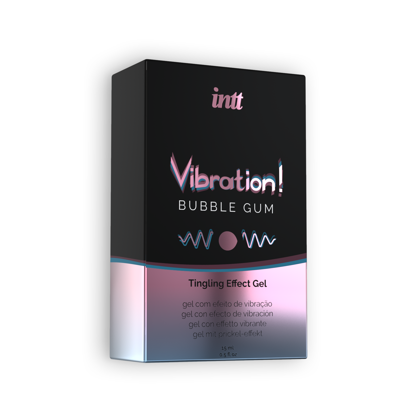 INTT | Bubblegum Vibration Gel – Strong Warming & Pulsating Effect – 15 ml