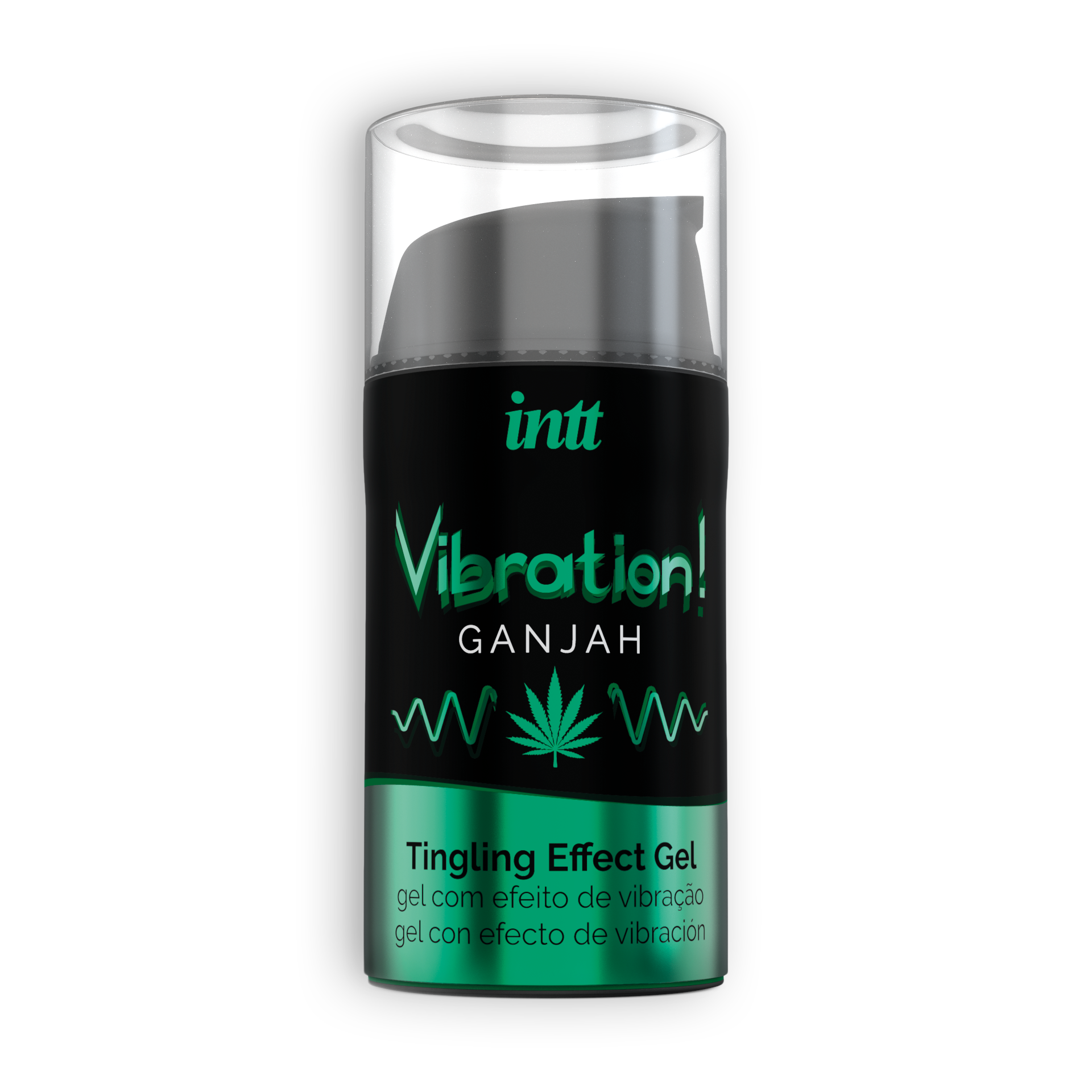 INTT | Ganjah Vibration Gel – Cannabis-Inspired – 15 ml