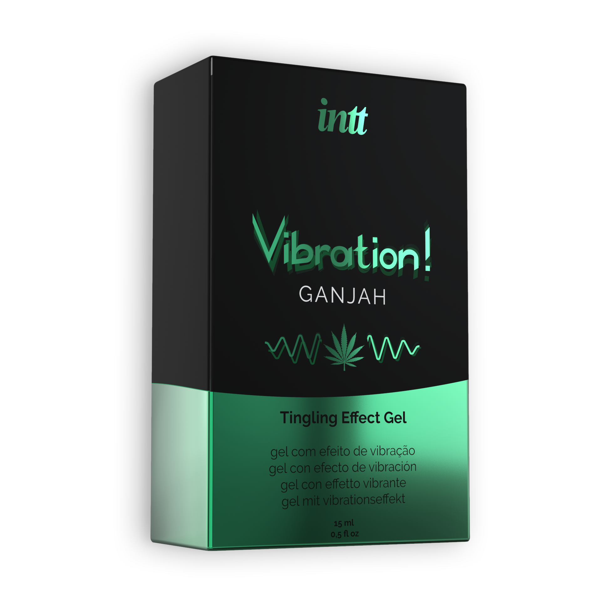 INTT | Ganjah Vibration Gel – Cannabis-Inspired – 15 ml