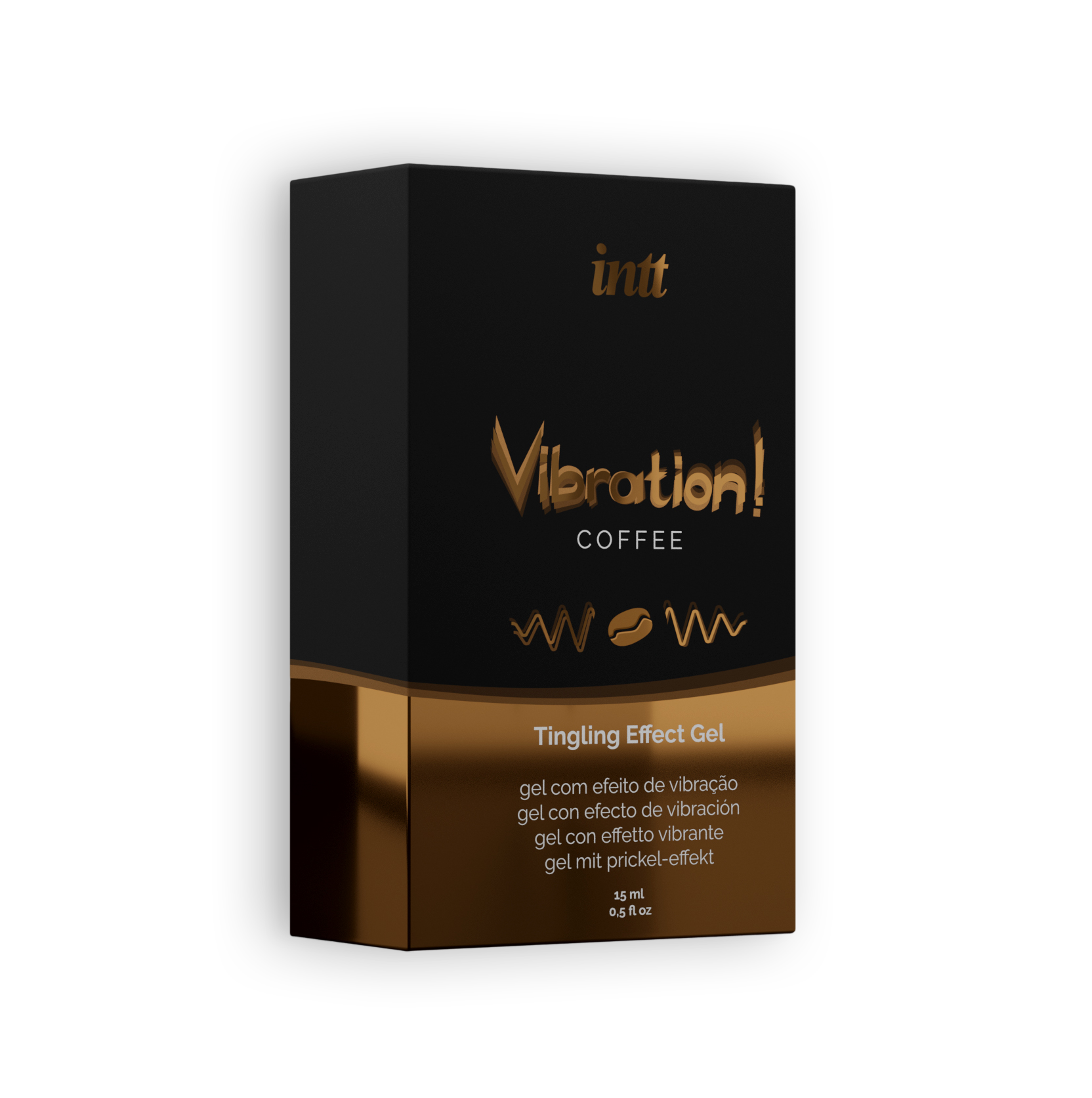 INTT | Vibration & Liquid Vibrator -geelit – 15 ml (useita makuja)