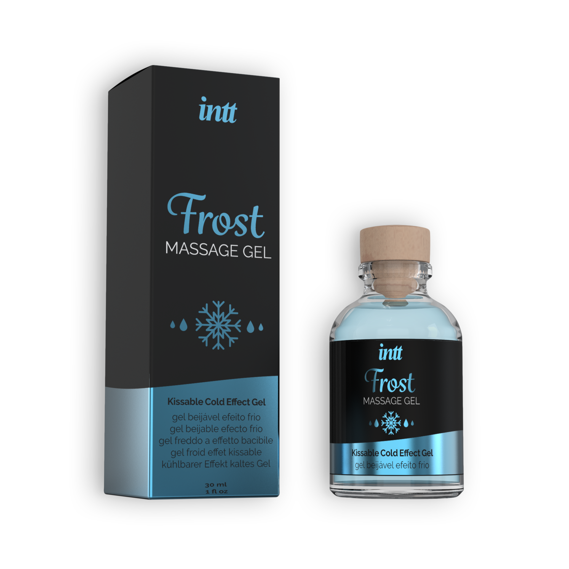 INTT | Frost Effect Mint Kissable Massage Gel – Cooling – 30 ml