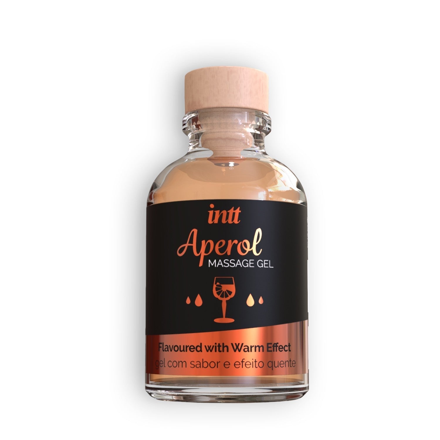 INTT | Aperol Kissable Massage Gel – Alcohol-Free – 30 ml