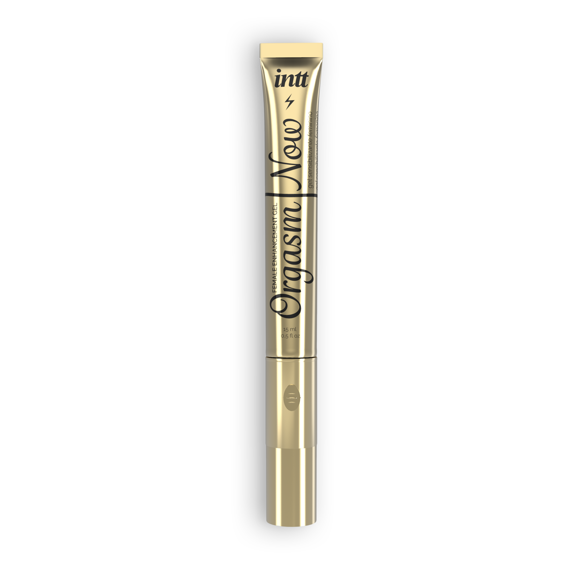 INTT – Orgasm Now stimuleeriv geel vibratsioontipuga 15 ml