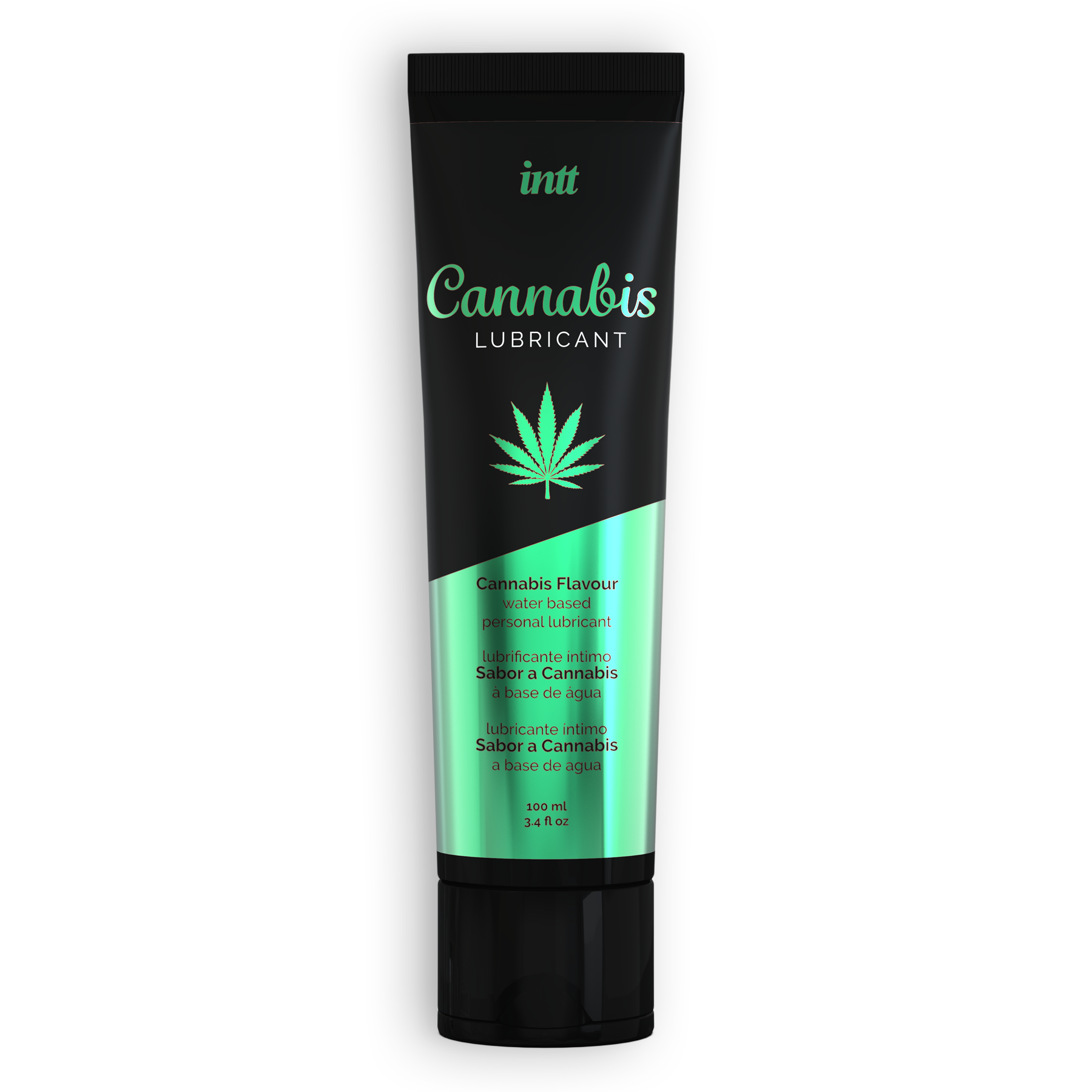 INTT | Cannabis – Hemp Oil Infused Water-Based Lubricant – 100 ml