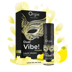ORGIE | Dual Vibe! Gin & Tonic Lemon Kissable Vibrator Gel – Level 5