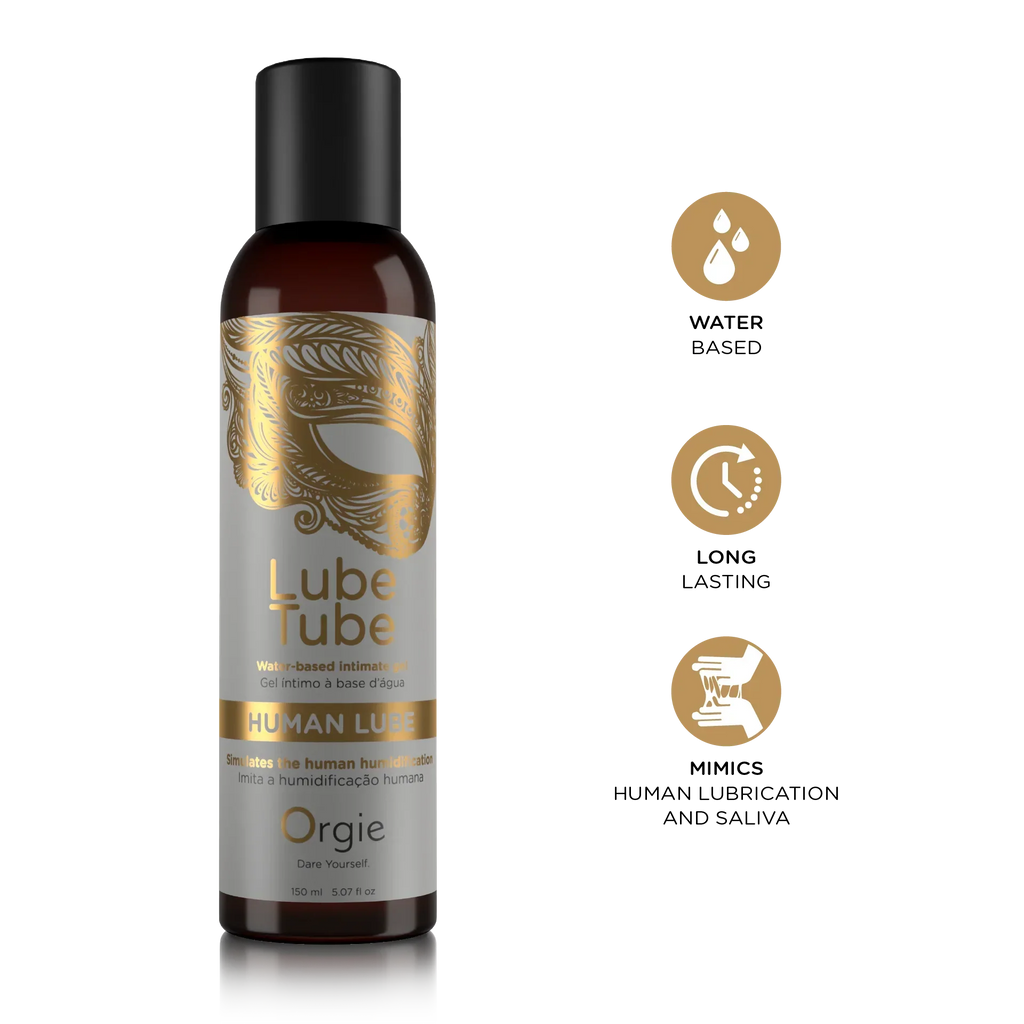 ORGIE | Lube Tube Human Lube – Natural-Feel Water-Based Intimate Gel
